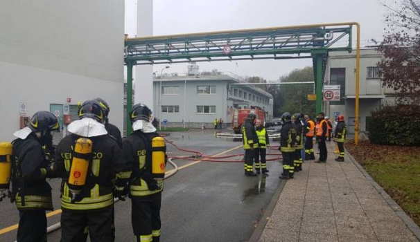 I vigili del fuoco in azione I vigili del fuoco in azione