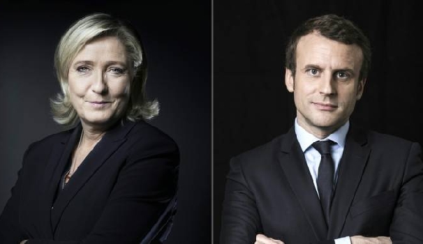 Risultati immagini per macron lepen