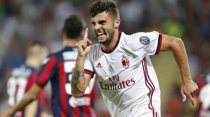 L'esultanza di Cutrone (LaPresse) L'esultanza di Cutrone (LaPresse)