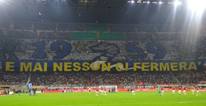 40+ Curva Sud Foto Derby Milan Inter Background