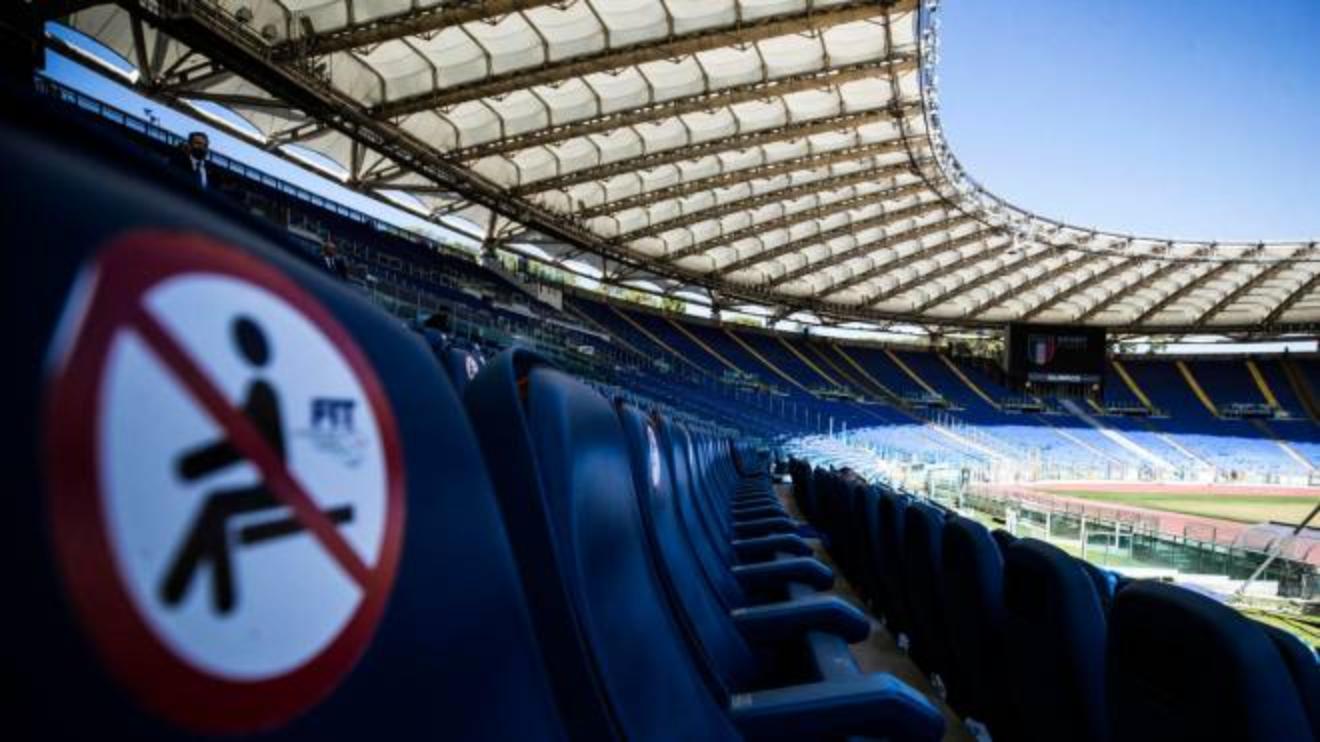 pubblico allo stadio sileri tifosi fino a un terzo della capienza 25mila all olimpico sport calcio