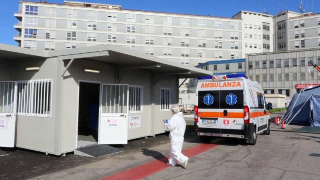 cremona inaugurato il nuovo triage barriera anti covid all ospedale cronaca ilgiorno it