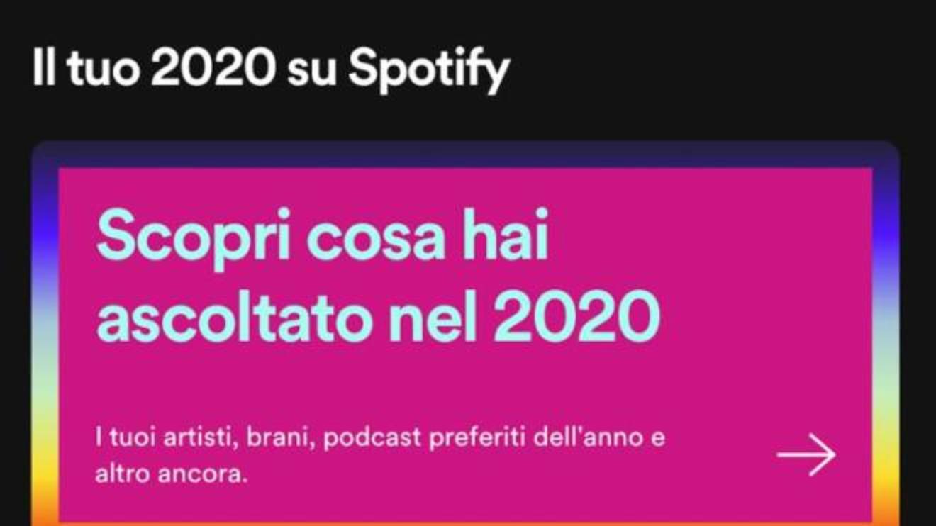 spotify wrapped 2020 cos e e come funziona magazine quotidiano net