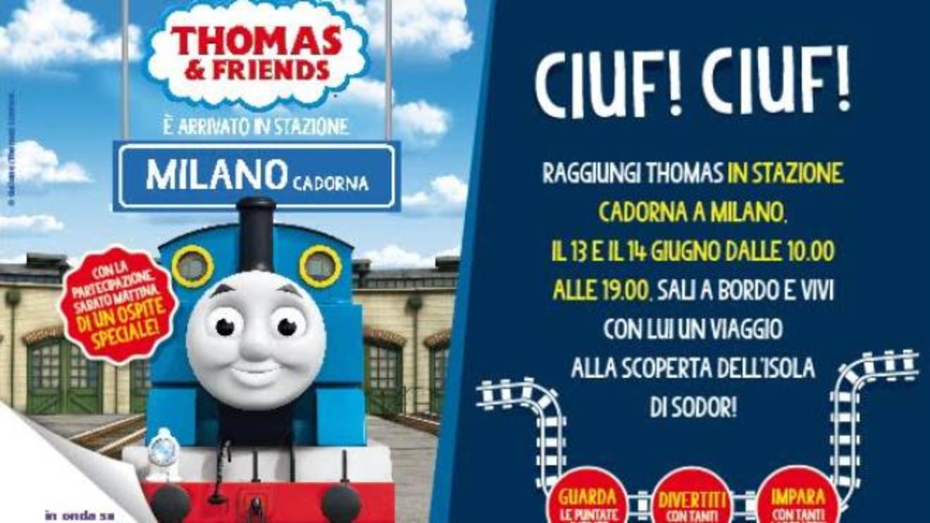 Ciuf Ciuf Il Trenino Thomas Arriva A Milano Un Weekend Con I Bambini Alla Stazione Cadorna Cronaca