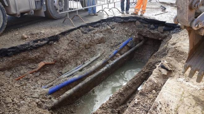 Tubo Rotto In Via Del Gignoro Lavori Finiti Cronaca Lanazione It