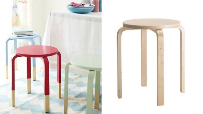 Ikea Hacking Idee Per Personalizzare Lo Sgabello Frosta Tempo