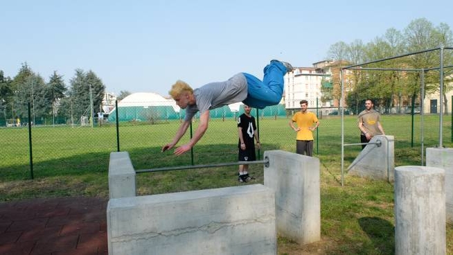 Bologna Parkour Ecco Il Parco Attrezzato Alla Croce Del Biacco In Citta Ilrestodelcarlino It