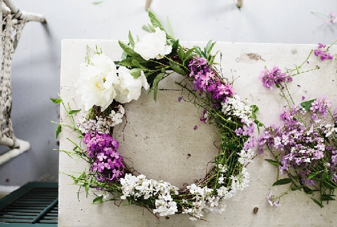 Ghirlanda Di Fiori Freschi Fai Da Te Per Pasqua Tempo Libero Quotidiano Net