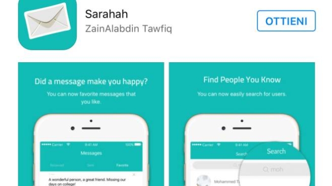 Sarahah L App Dei Messaggi Anonimi Come Funziona E I Rischi Tech Quotidiano Net