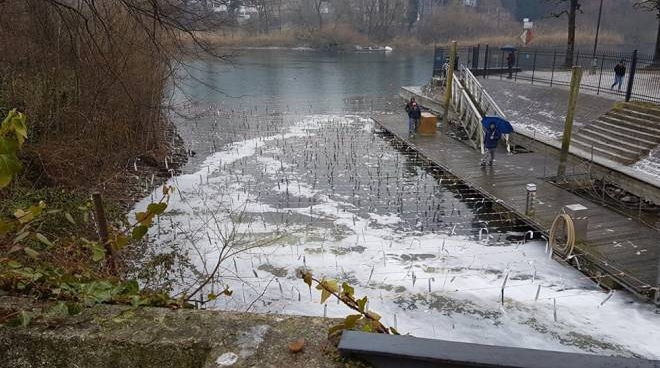 Lo sversamento nell'Adda a Brivio