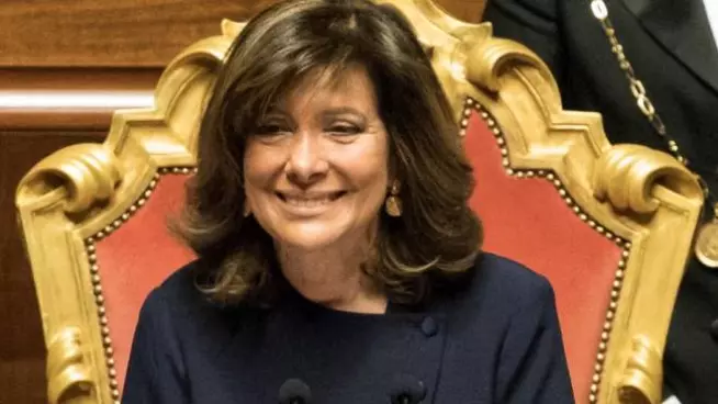 Maria Elisabetta Alberti Casellati, Presidente del Senato