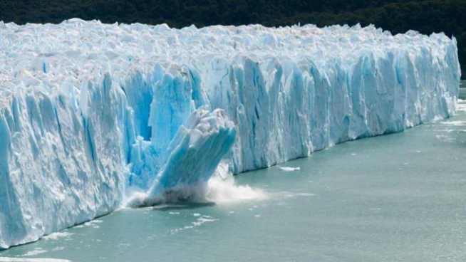 Scioglimento dei ghiacciai in Patagonia, Argentina