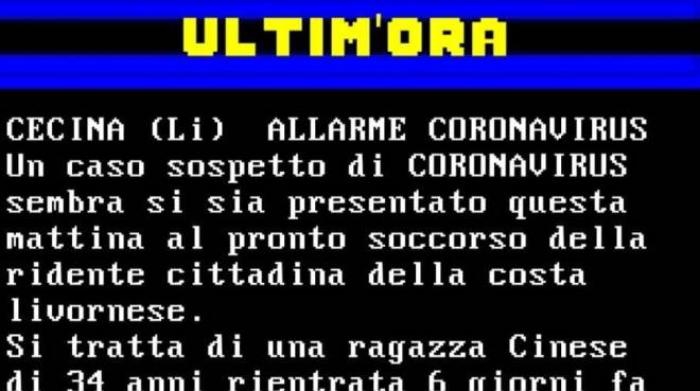 Coronavirus La Follia Dei Falsi Allarmi Diffuse Su Whatsapp Finte Pagine Televideo Cronaca
