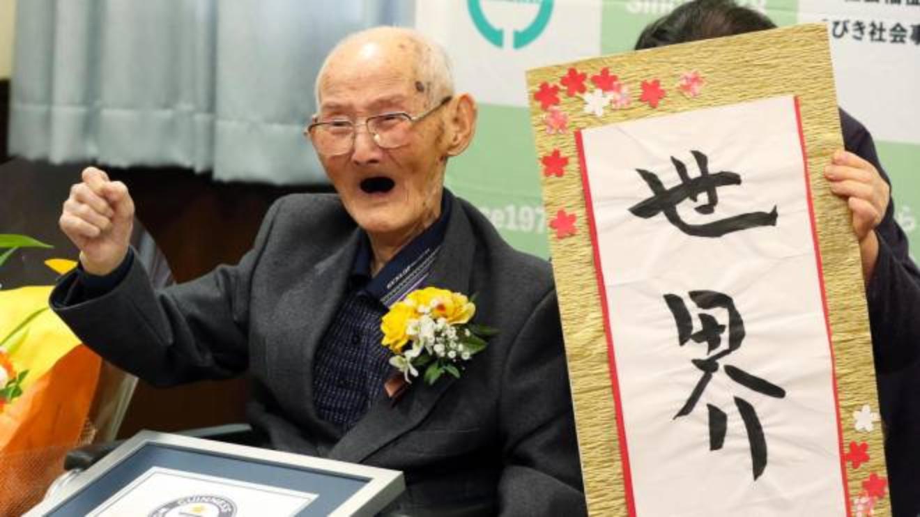 l uomo piu vecchio del mondo e giapponese e ha 112 anni esteri quotidiano net