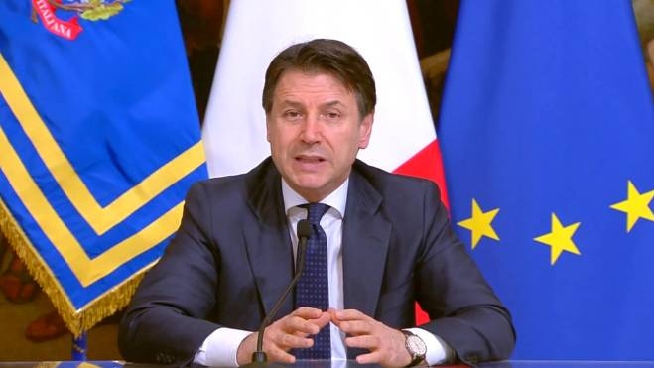 Il presidente del consiglio Giuseppe Conte (Ansa)