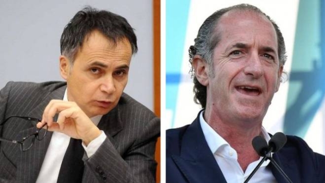 Andrea Corsini e Luca Zaia