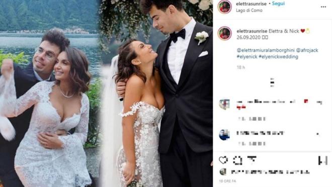 Nozze Elettra Lamborghini Abiti Da Sposa Vip E Duetto Con Giusy Ferreri Foto Cronaca