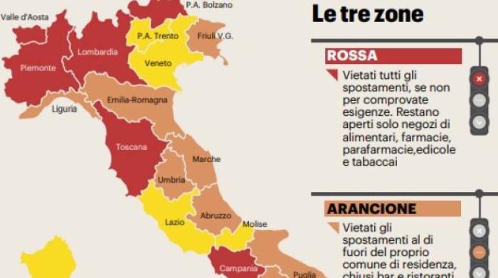 Zona Arancione Ora La Lombardia Ci Crede La Mappa Cronaca Ilgiorno It Cartina Lombardia Toscana