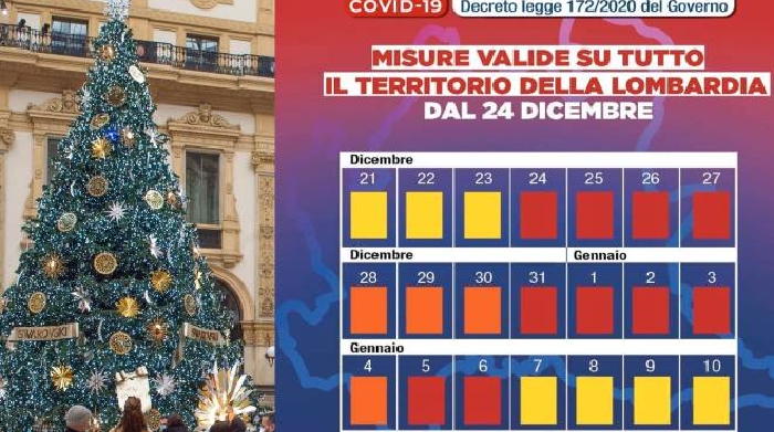 Decreto Natale Oggi Ultimo Giorno In Zona Gialla Ecco Cosa Cambia In Lombardia Cronaca