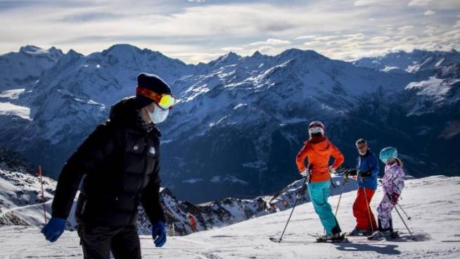 Verbier, Svizzera (Ansa)