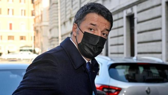 Il leader di Italia viva, Matteo Renzi (Ansa)