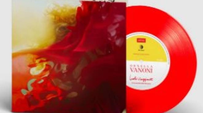 ornella vanoni da collezione disco su vinile rosso solo 500 esemplari autografati magazine