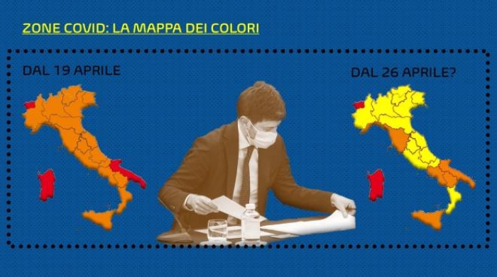 Colori Regioni Zona Gialla E Riaperture Le Candidate Cronaca Ilrestodelcarlino It Cartina Italia Colori Dal 26 Aprile