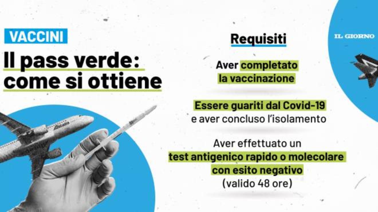 prima dose di vaccino green pass e vacanze ecco le regole cronaca ilgiorno it