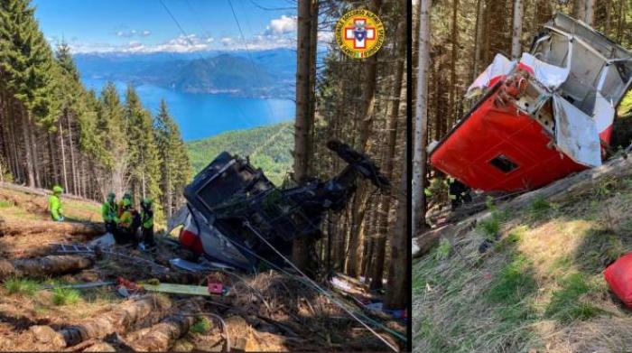 Cade la funivia Stresa-Mottarone: i morti salgono a nove - Cronaca - ilgiorno.it