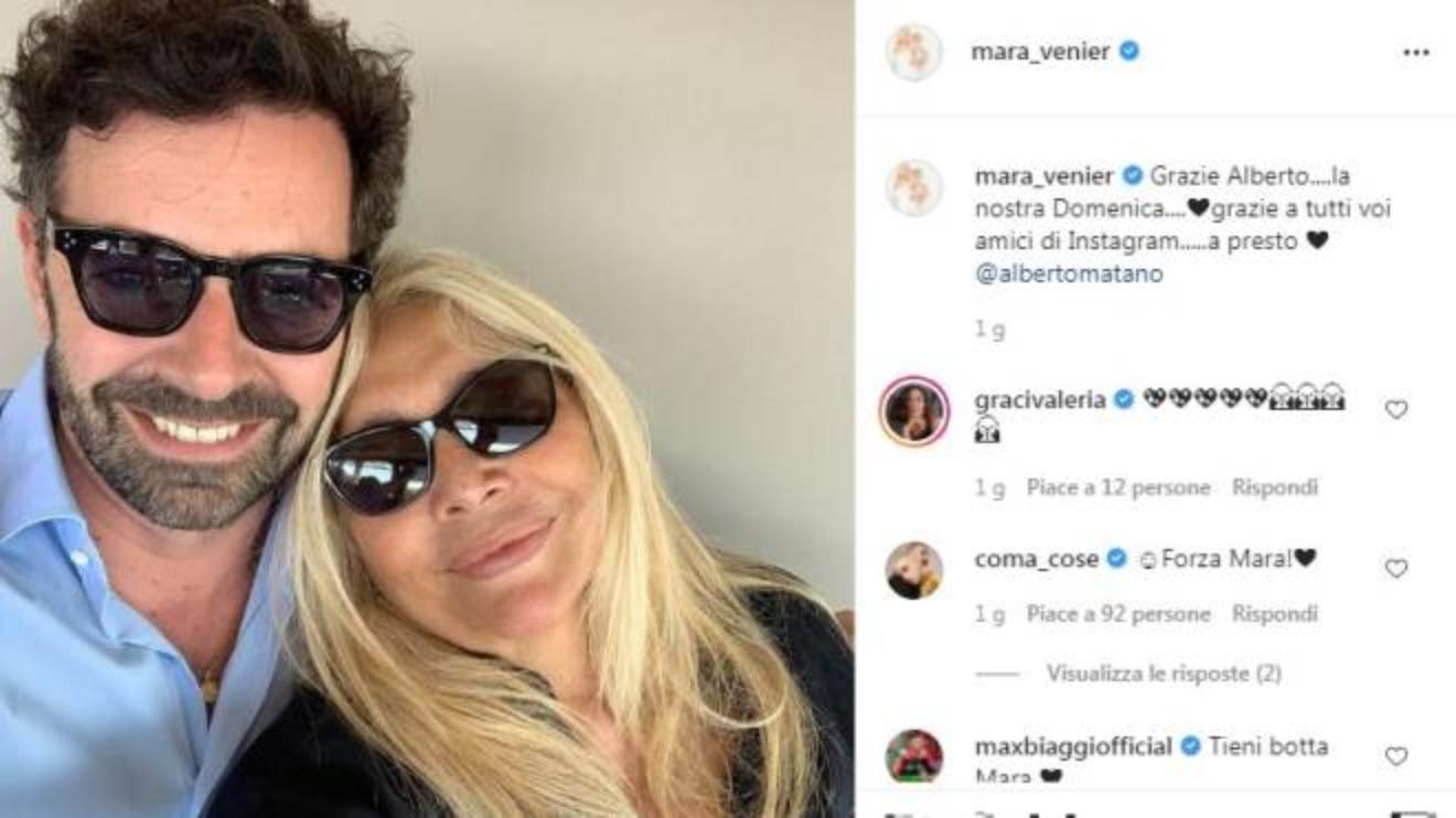 mara venier sta meglio la conduttrice tv a pranzo con un amico cronaca ilgiorno it