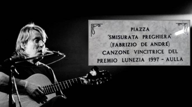 piazza smisurata preghiera la prima intitolata a una canzone l omaggio a de andre cronaca