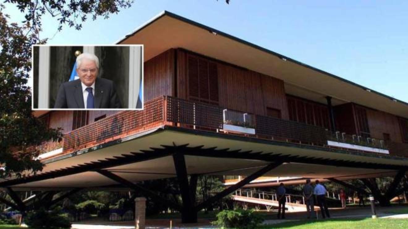 pisa mattarella inaugura la nuova villa del gombo cronaca lanazione it