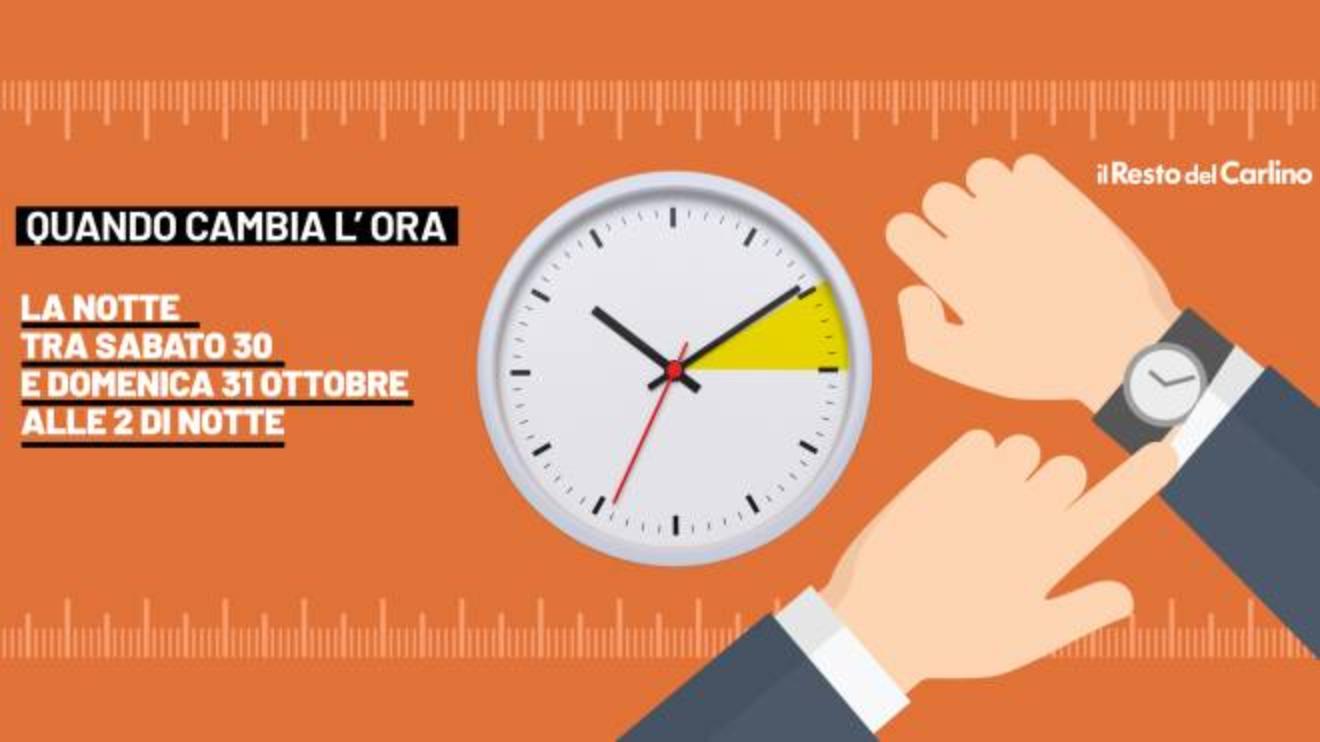 cambio d ora in ottobre 2021 quando scatta cronaca ilrestodelcarlino it