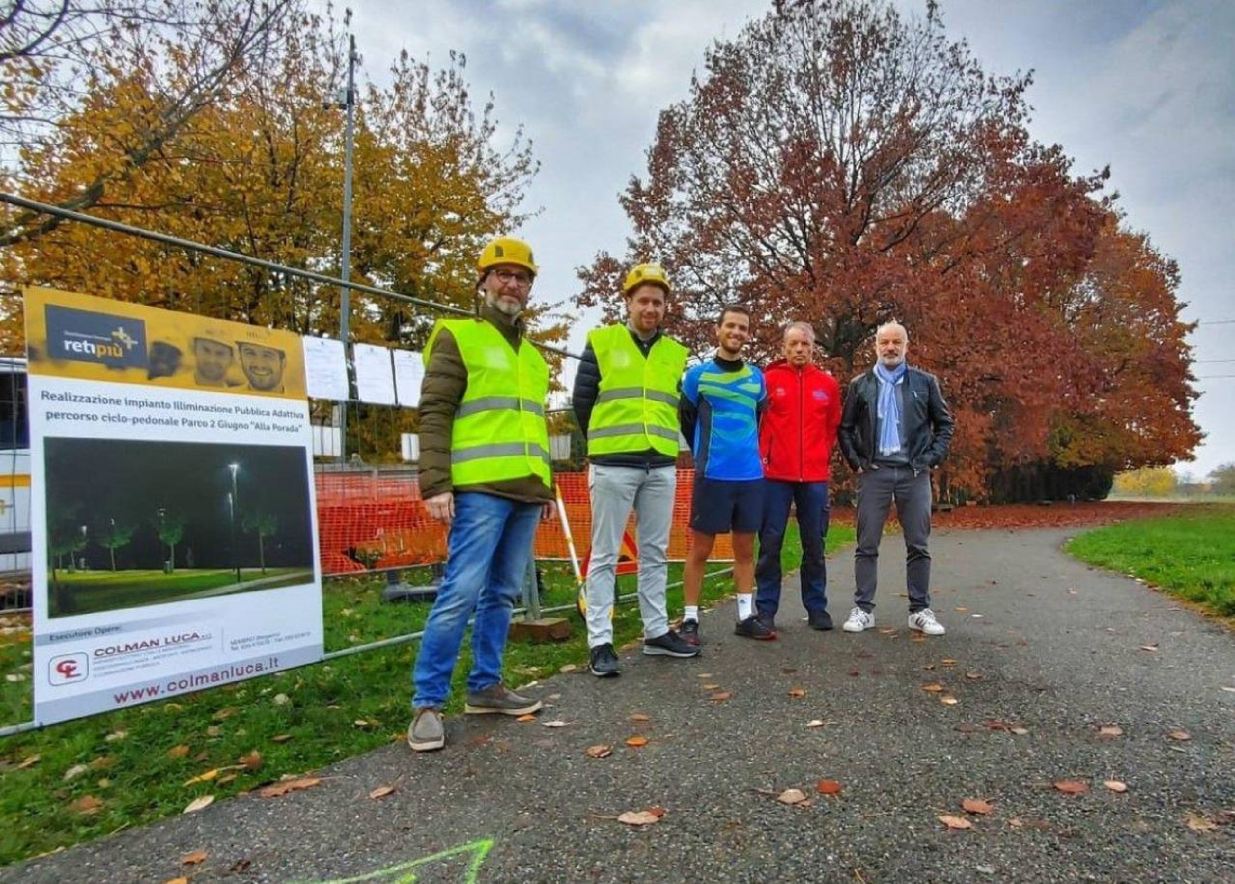 Un Chilometro Luminoso Al Parco Porada Un Chilometro Luminoso Al Parco Porada
