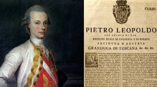 almanacco del giorno 30 novembre 1786 abolita la pena di morte toscana prima al mondo cronaca