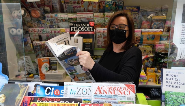 A Milano, il tampone “si fa in edicola”