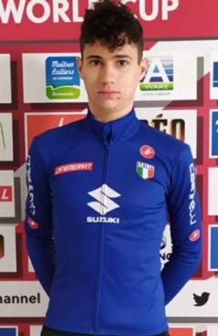 Luca Paletti, azzurro de ciclocross