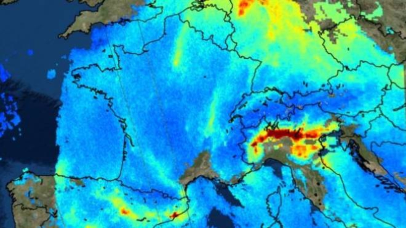 Inquinamento La Mappa Dallo Spazio Ecco Dove Si Concentrano I Gas Esteri Quotidiano Net Cartina Inquinamento Mondiale