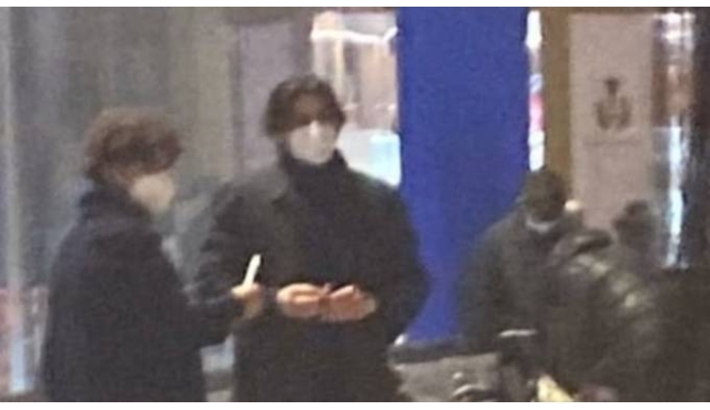 I due fotografati in Centrale I due fotografati in Centrale