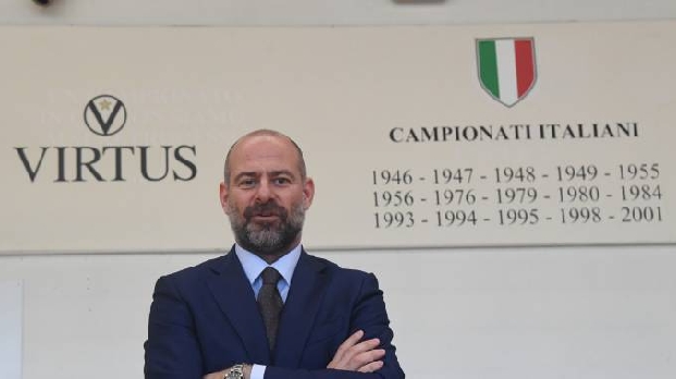 Il nuovo ad Virtus, Alessandro Dalla Salda (Foto Schicchi)
