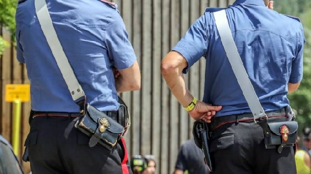 Una pattuglia dei carabinieri (repertorio)