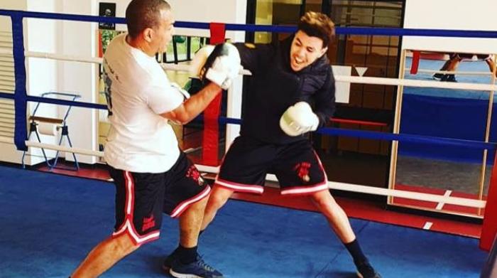 Boxeo, Muhammad Al-Abadi en México por la enajenación oficial del título mundial Boxeo, Muhammad Al-Abadi en México por la enajenación oficial del título mundial