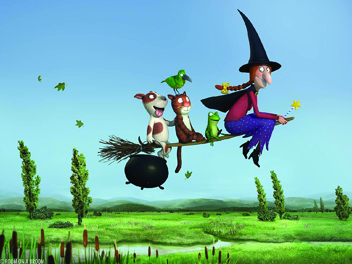 La strega Rossella - Room on the Broom