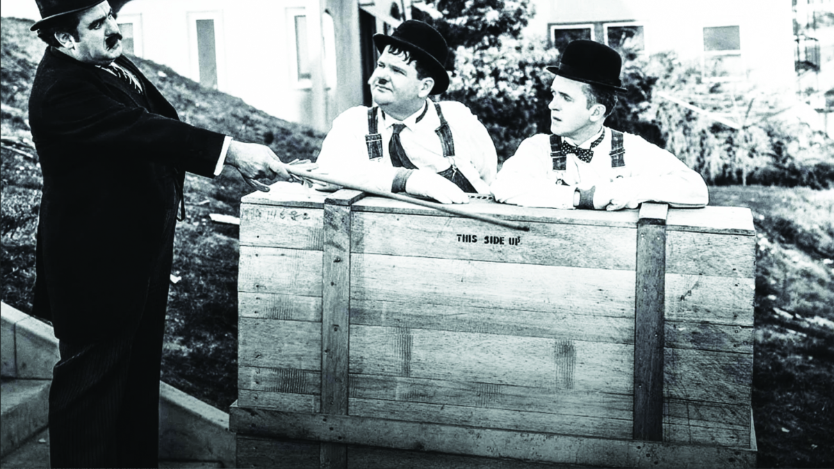 Stanlio e Ollio - La scala musicale