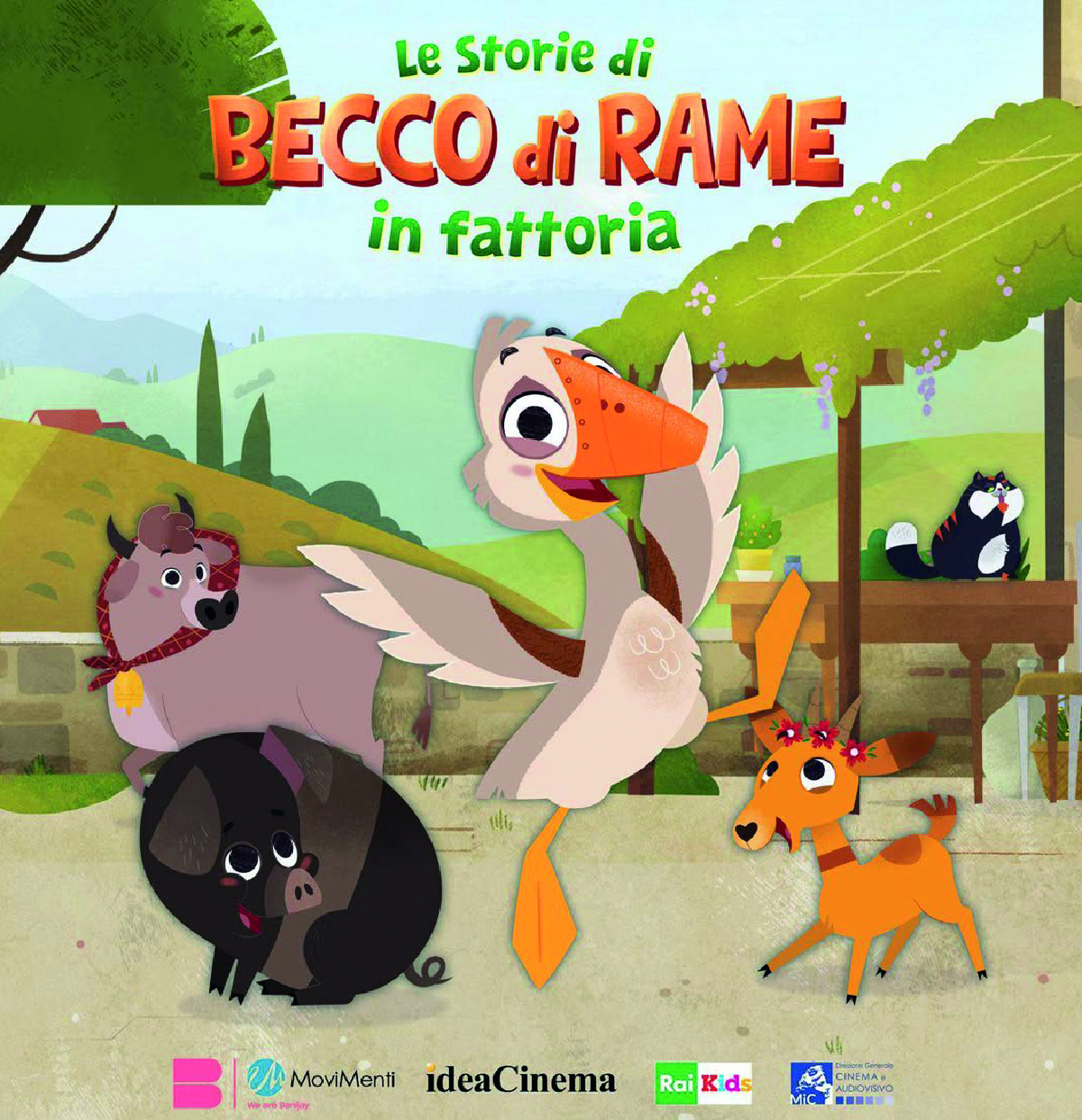 Le storie di Becco di Rame in fattoria