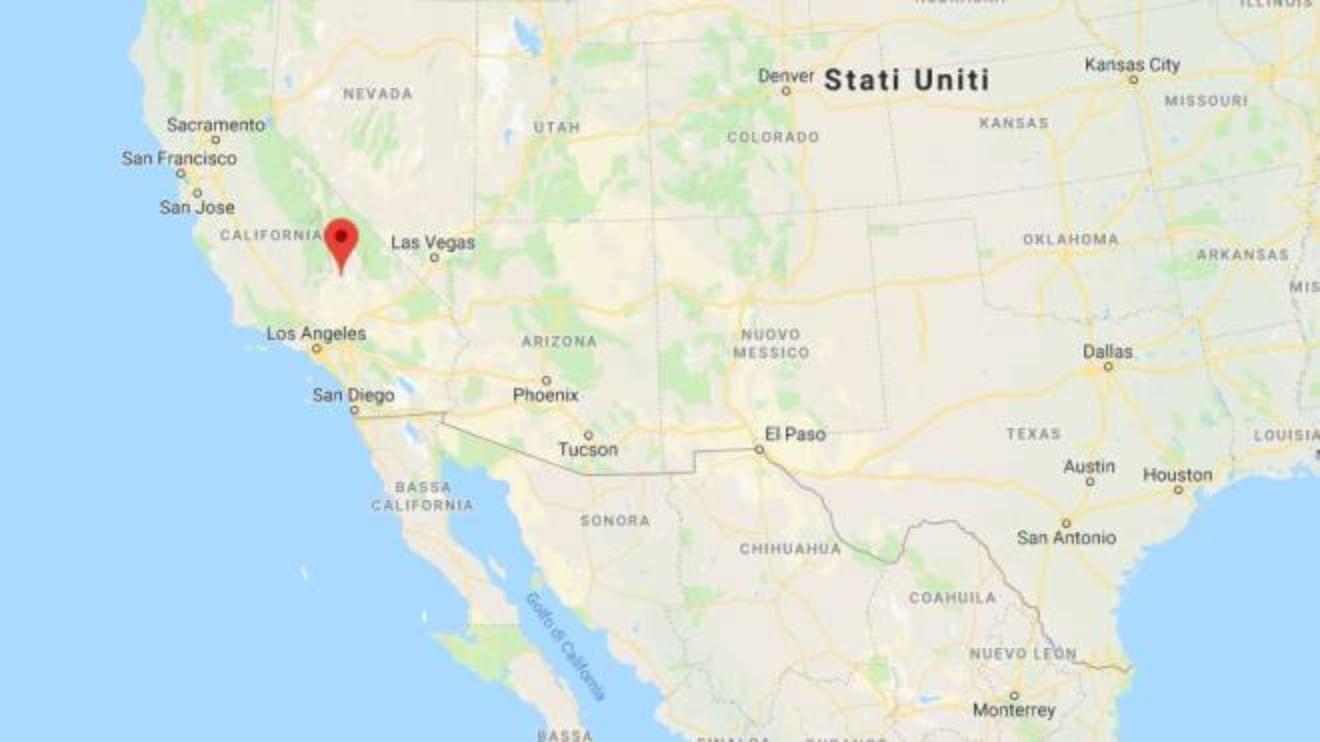 Terremoto In California Magnitudo 6 4 Paura A Los Angeles E Las Vegas Esteri Quotidiano Net Cartina Aeroporti California